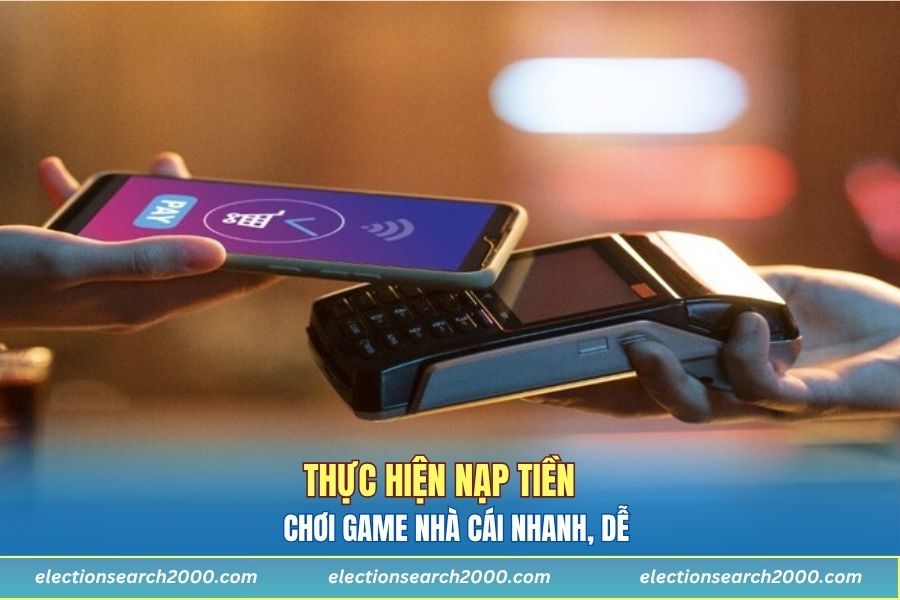 Thực hiện nạp tiền chơi game nhà cái Hi88 siêu nhanh, siêu dễ